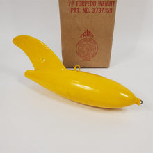 Load image into Gallery viewer, Vintage 1970s Original 7lb Downrigger Weight Apparatus for Control Depth Fishing