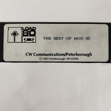 Load image into Gallery viewer, Vintage 1985 Original Load Best of Mod III Diskette for TRS-80 CW Communications