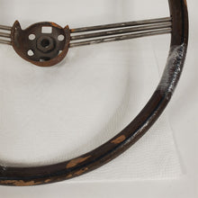 Load image into Gallery viewer, Vtg Banjo Steering Wheel Sunbeam Alpine Tiger For Restoration/Rat Rod #1 Wood
