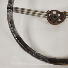 Load image into Gallery viewer, Vtg Banjo Steering Wheel Sunbeam Alpine Tiger For Restoration/Rat Rod #1 Wood