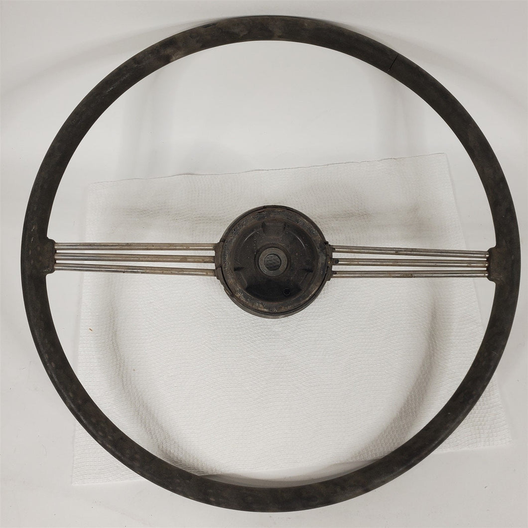 Original Banjo Steering Wheel Sunbeam Alpine Tiger For Restoration or Rat Rod #2