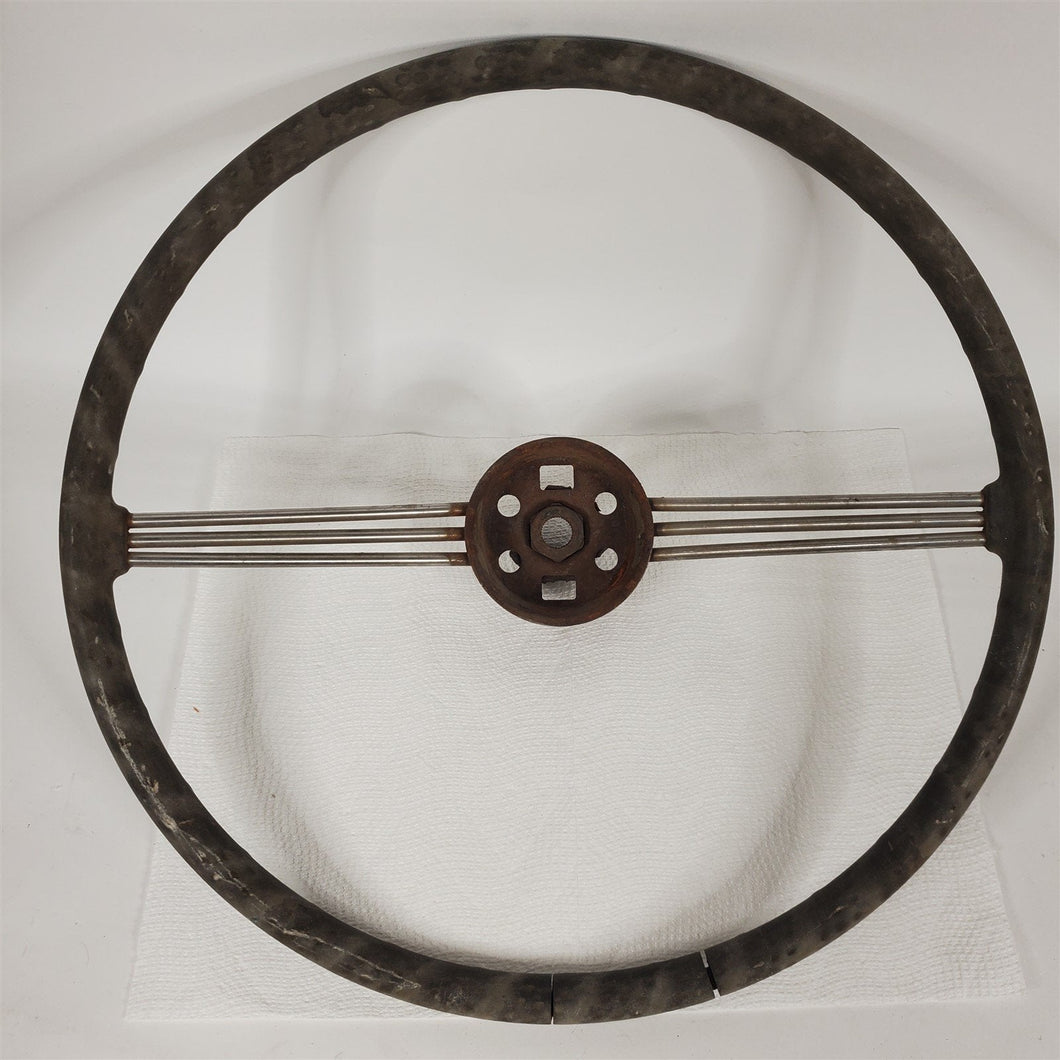 Original Banjo Steering Wheel Sunbeam Alpine Tiger For Restoration or Rat Rod #3