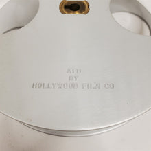 Load image into Gallery viewer, Vintage Aluminum 35mm Film Split Reel 7&quot; Hollywood Film Co. NOS
