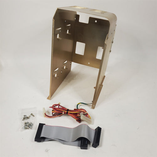 Vintage Original TRS-80 Model III/4 Dual Floppy Drive Housing Metal