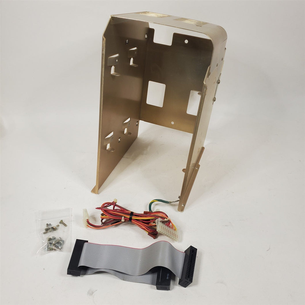 Vintage Original TRS-80 Model III/4 Dual Floppy Drive Housing Metal