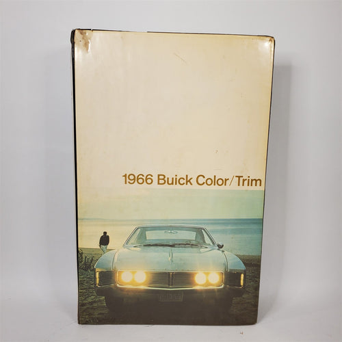 RARE 66 1966 Buick Color/Trim Huge Sales Manual Electra Riviera Wildcat Skylark