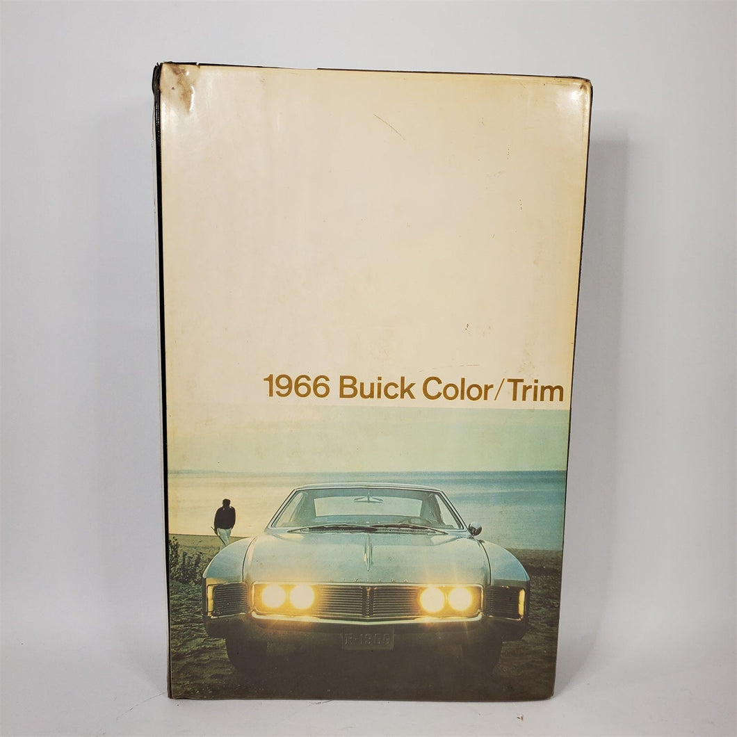 RARE 66 1966 Buick Color/Trim Huge Sales Manual Electra Riviera Wildcat Skylark