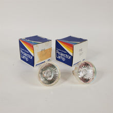 Load image into Gallery viewer, LOT of 2 Sylvania Tungsten Halogen Projector Lamps FHS 300W 82V 54979 PAIR