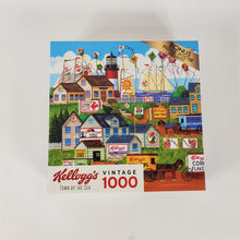 Load image into Gallery viewer, 4 Complete 1000 pc. Jigsaw Puzzles David MacLean Kellogg's &amp; Back in the Past...