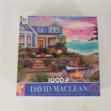 Load image into Gallery viewer, 4 Complete 1000 pc. Jigsaw Puzzles David MacLean Kellogg's &amp; Back in the Past...