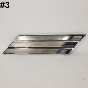 66 1966 Buick Wildcat RH Fender Ornament Moulding 1365776 1376526 - YOU CHOOSE