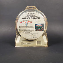 Load image into Gallery viewer, Vintage 1984 Original 6-3/8&quot; Cal Custom Low Profile Air Cleaner Chrome NOS