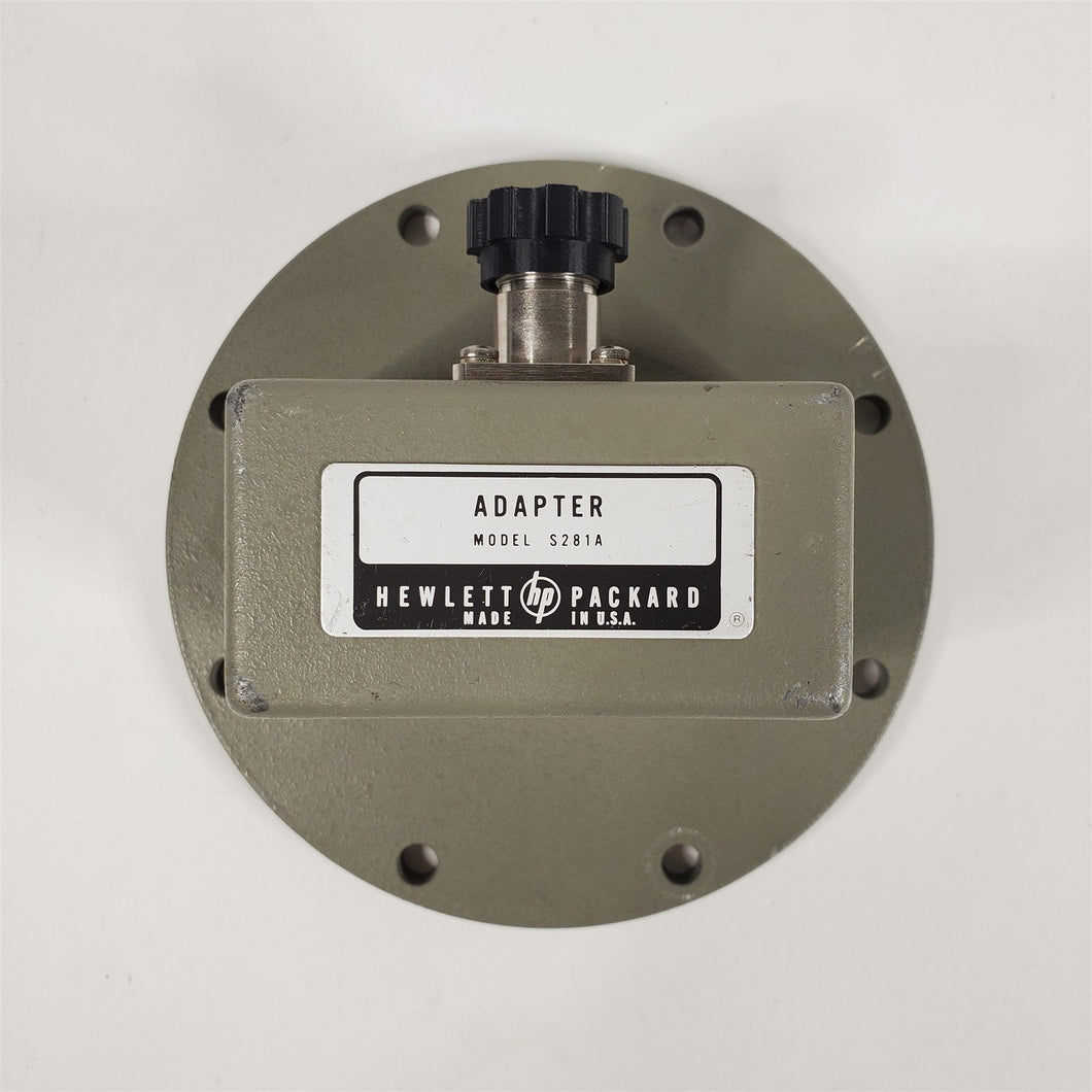 HP S281A Waveguide WR-284 to Coaxial N-Type Adapter 2.6-3.95 GHz