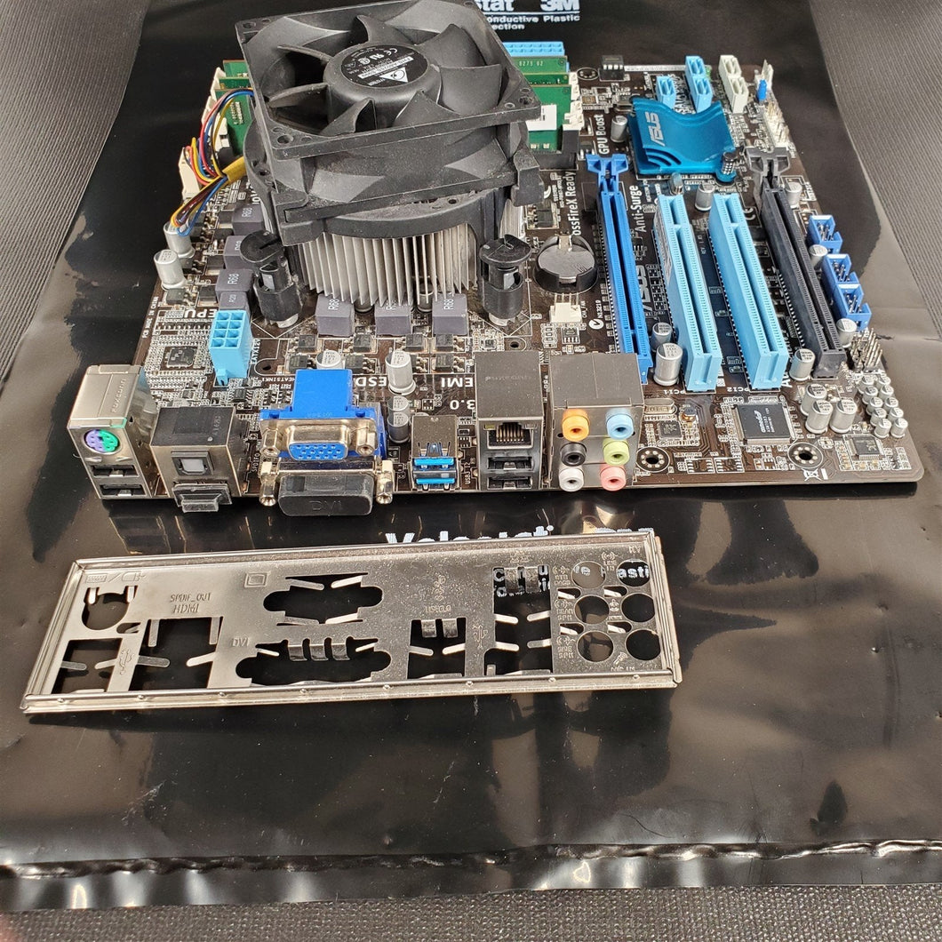 ASUS P8H67-M PRO Motherboard w/ Intel i7-2600 3.40GHz 12GB I/O Shield Cooler