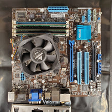 Load image into Gallery viewer, ASUS P8H67-M PRO Motherboard w/ Intel i7-2600 3.40GHz 12GB I/O Shield Cooler