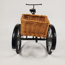 Load image into Gallery viewer, Rare Antique Vintage Handmade Folk Art Metal Miniature Salesman Sample Tricycle