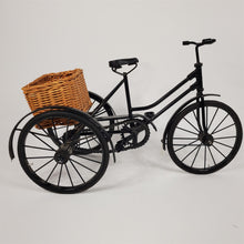 Load image into Gallery viewer, Rare Antique Vintage Handmade Folk Art Metal Miniature Salesman Sample Tricycle