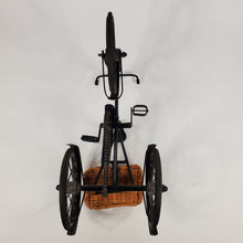 Load image into Gallery viewer, Rare Antique Vintage Handmade Folk Art Metal Miniature Salesman Sample Tricycle