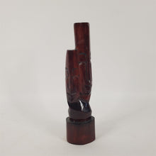 Load image into Gallery viewer, Tiki Wood Carving Varnished 9-1/4" x 2-1/4"
