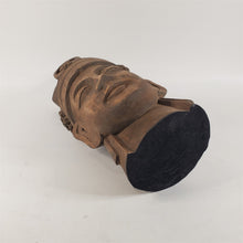 Load image into Gallery viewer, Hand Carved Wooden Buddha Head 17-1/2" Tall