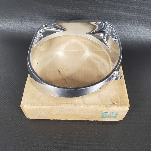 66 1966 Buick Electra Lesabre LH Inner Headlight Bezel Trim Ring 1374297 #1 NOS