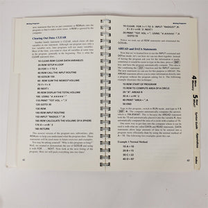 Rare Student Computer Handbook For Use w/ Sharp PC1250A Pocket Computer