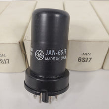 Load image into Gallery viewer, Lot of 5 GE JAN 6SJ7 Vintage Electron Vacuum Tubes Mil Std JAN-6SJ7