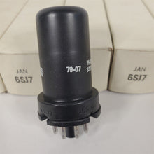 Load image into Gallery viewer, Lot of 5 GE JAN 6SJ7 Vintage Electron Vacuum Tubes Mil Std JAN-6SJ7
