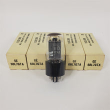 Load image into Gallery viewer, Lot of 5 GE 6BL7GTA Vintage Electron Vacuum Tubes Mil Std Circa 3/1973