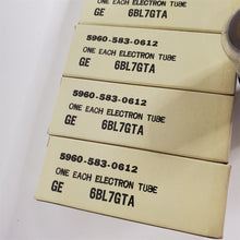 Load image into Gallery viewer, Lot of 5 GE 6BL7GTA Vintage Electron Vacuum Tubes Mil Std Circa 3/1973