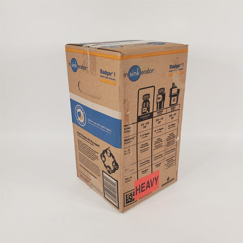 InSinkErator Badger 1 Garbage Disposal 1/3hp