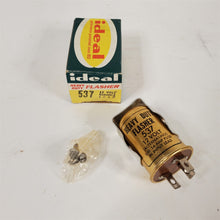 Load image into Gallery viewer, Vtg Flasher-Turn Signal Heavy Duty 12 Volt Variable Load Ideal 537 Made in USA