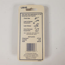 Load image into Gallery viewer, LOT of 8 AC LM46 Small Engine Spark Plugs-Conventional Carded ACDelco LM46