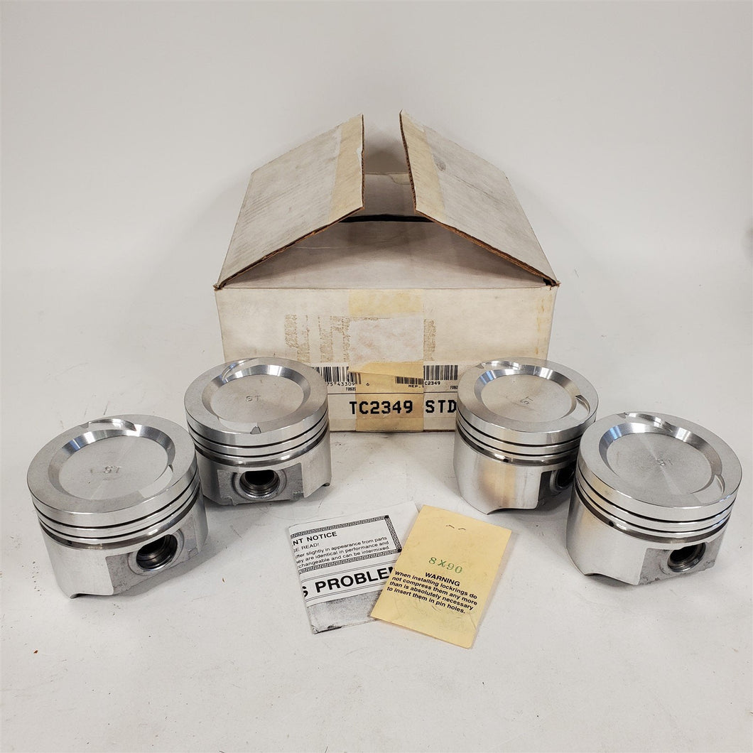 86-88 Chrysler 2.2L Turbo Std Engine Pistons Set Clevite TC2349-STD