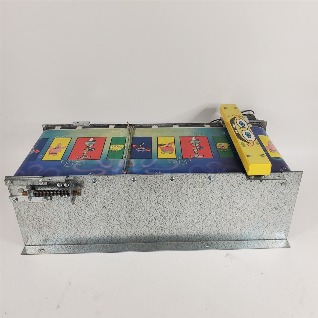 Conveyor Assembly, Motor & Opto Board SpongeBob Redemption Arcade Game 999-2149