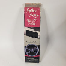 Load image into Gallery viewer, Vintage 1987 Original Genuine Leather Skin Steering Wheel Cover