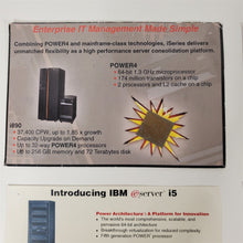 Load image into Gallery viewer, Collectible IBM iSeries i Power Chip Sample Cards Power4 Power5 Power6 Power7