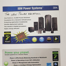 Load image into Gallery viewer, Collectible IBM iSeries i Power Chip Sample Cards Power4 Power5 Power6 Power7