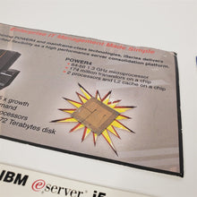 Load image into Gallery viewer, Collectible IBM iSeries i Power Chip Sample Cards Power4 Power5 Power6 Power7