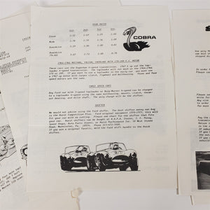 Vtg 1984 Ford Toploader Transmissions by Dan Williams Marketing Documentation