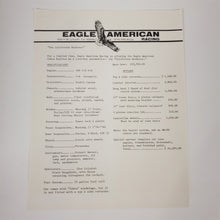 Load image into Gallery viewer, Vtg 1980 Silver Classic Coachcraft Stallion &amp; Eagle American Cobra Documentation