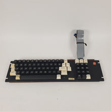 Load image into Gallery viewer, Vtg TRS-80 Model III/4 Keyboard w/ Ribbon Cable Black, White Keys Alps 12KE0518