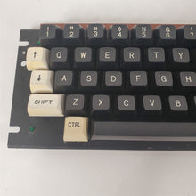 Load image into Gallery viewer, Vtg TRS-80 Model III/4 Keyboard w/ Ribbon Cable Black, White Keys Alps 12KE0518