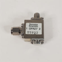 Load image into Gallery viewer, RF Radio Frequency Isolator 5.7-5.85 GHz Sonoma Scientific T5YQ2 SMA Female-Male