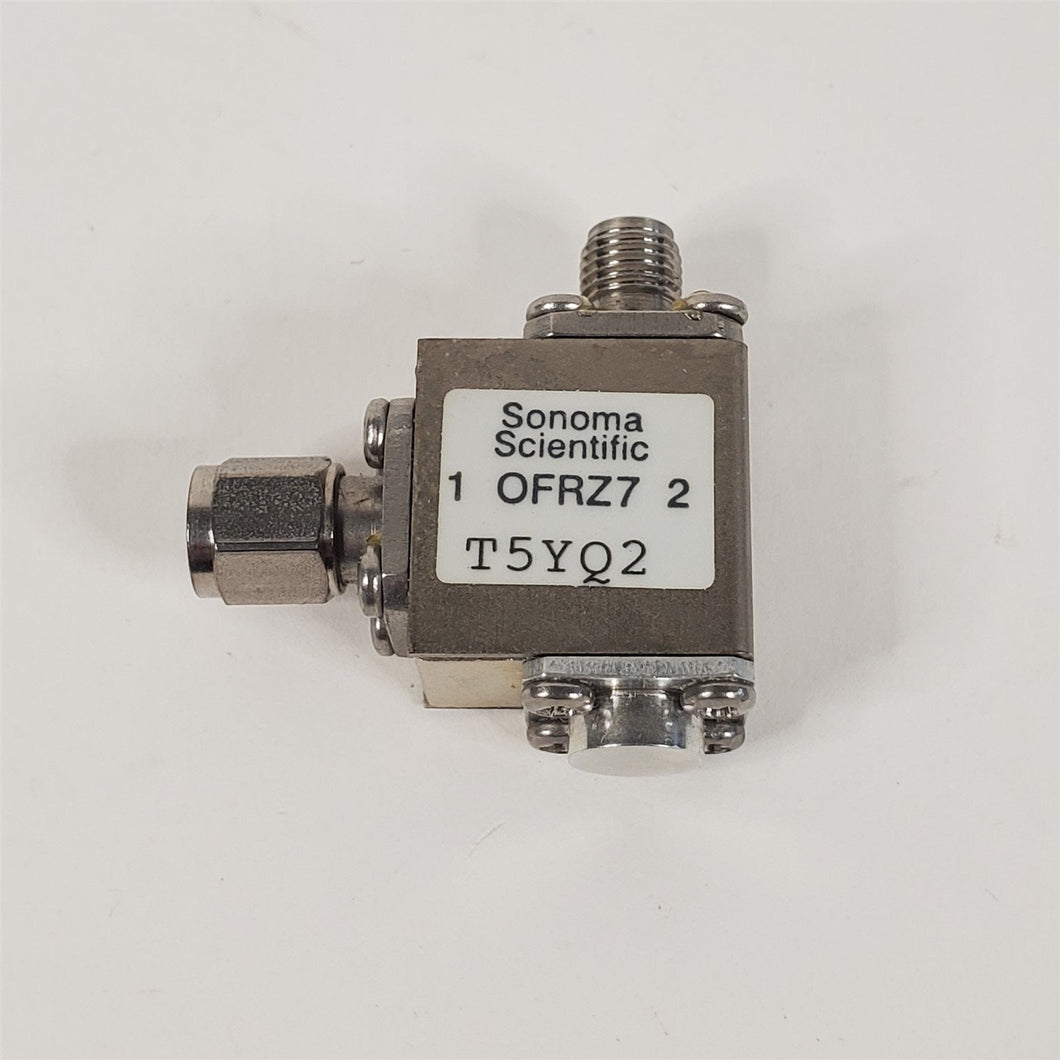 RF Radio Frequency Isolator 5.7-5.85 GHz Sonoma Scientific T5YQ2 SMA Female-Male