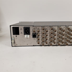 AJA FR2 2U Frame w/9 AJA RH10MD HD Down Converters & 1 Harris VEA6800+ Equalizer