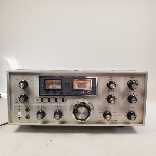 Vintage Yaesu FTDX-560 Tube Ham Radio Transceiver w/ SSB & CW Filters