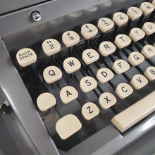 Load image into Gallery viewer, Vintage 1955 Portable Typewriter Royal Quiet De Luxe Model AC SN 3096134 Works