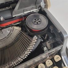 Load image into Gallery viewer, Vintage 1955 Portable Typewriter Royal Quiet De Luxe Model AC SN 3096134 Works