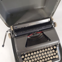Load image into Gallery viewer, Vintage 1955 Portable Typewriter Royal Quiet De Luxe Model AC SN 3096134 Works